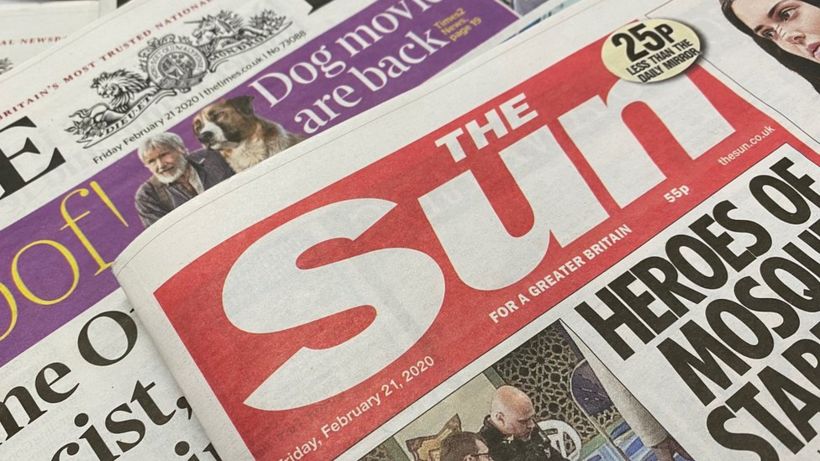 Sun's owner reports £68m loss as paper sales fall