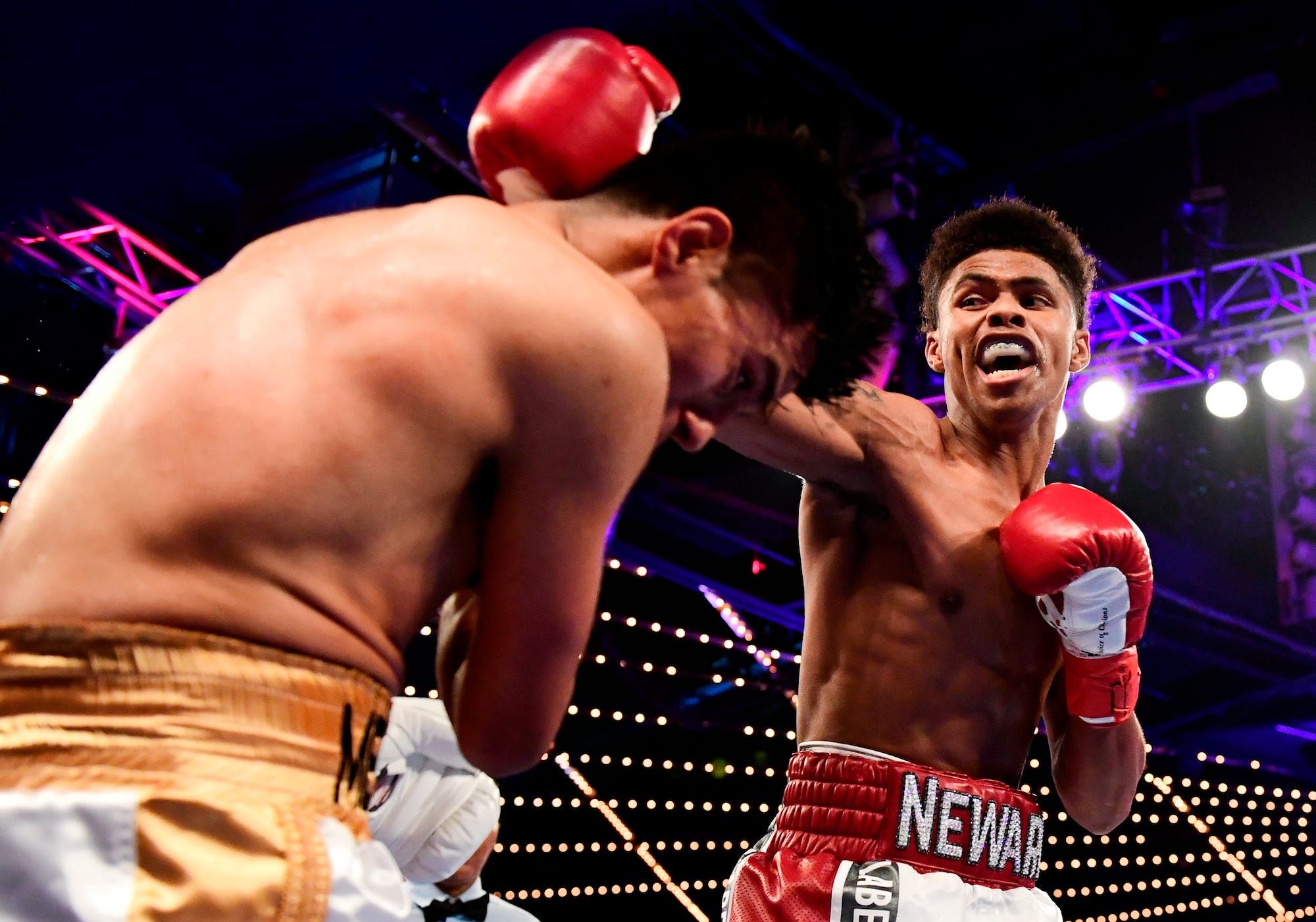 A 22-year-old from New Jersey is the mirror-image of Floyd Mayweather, and could ‘exceed’ the boxing legend’s achievements, his promoter claims