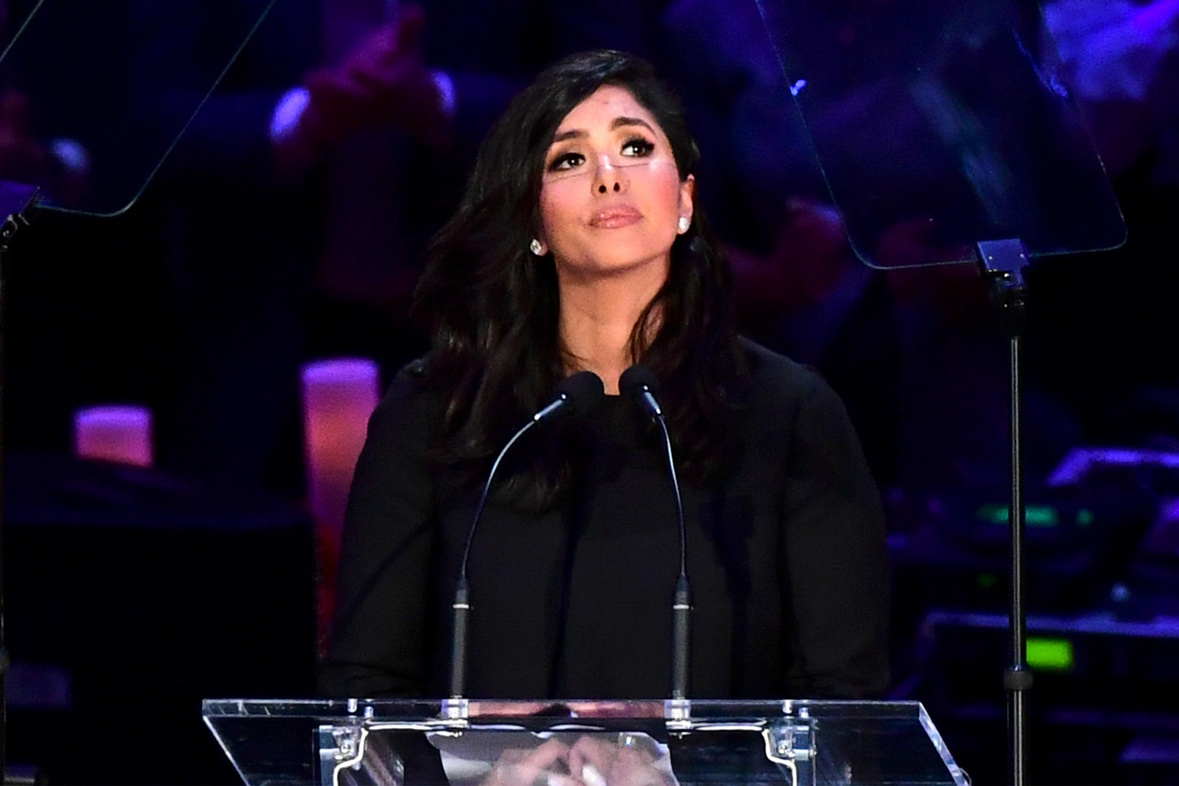 Vanessa Bryant Delivers Heartbreaking Tribute to Kobe and Gianna at Celebration of Life