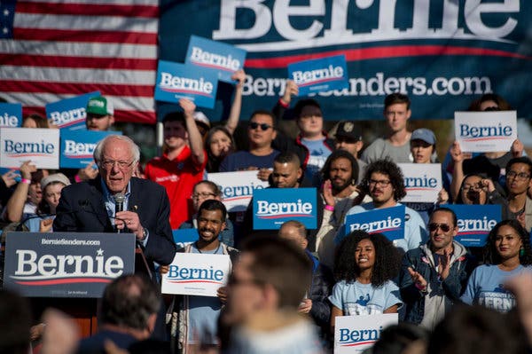 Sanders Says He’ll Attract a Wave of New Voters. It Hasn’t Happened.