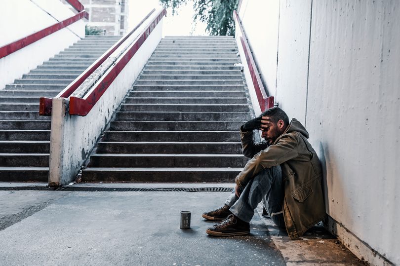 Teenage girls bring homeless man to tears with their incredible gesture