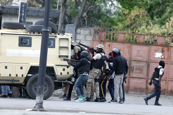 Soldier in Haiti Dies After Exchange of Gunfire With Protesting Police