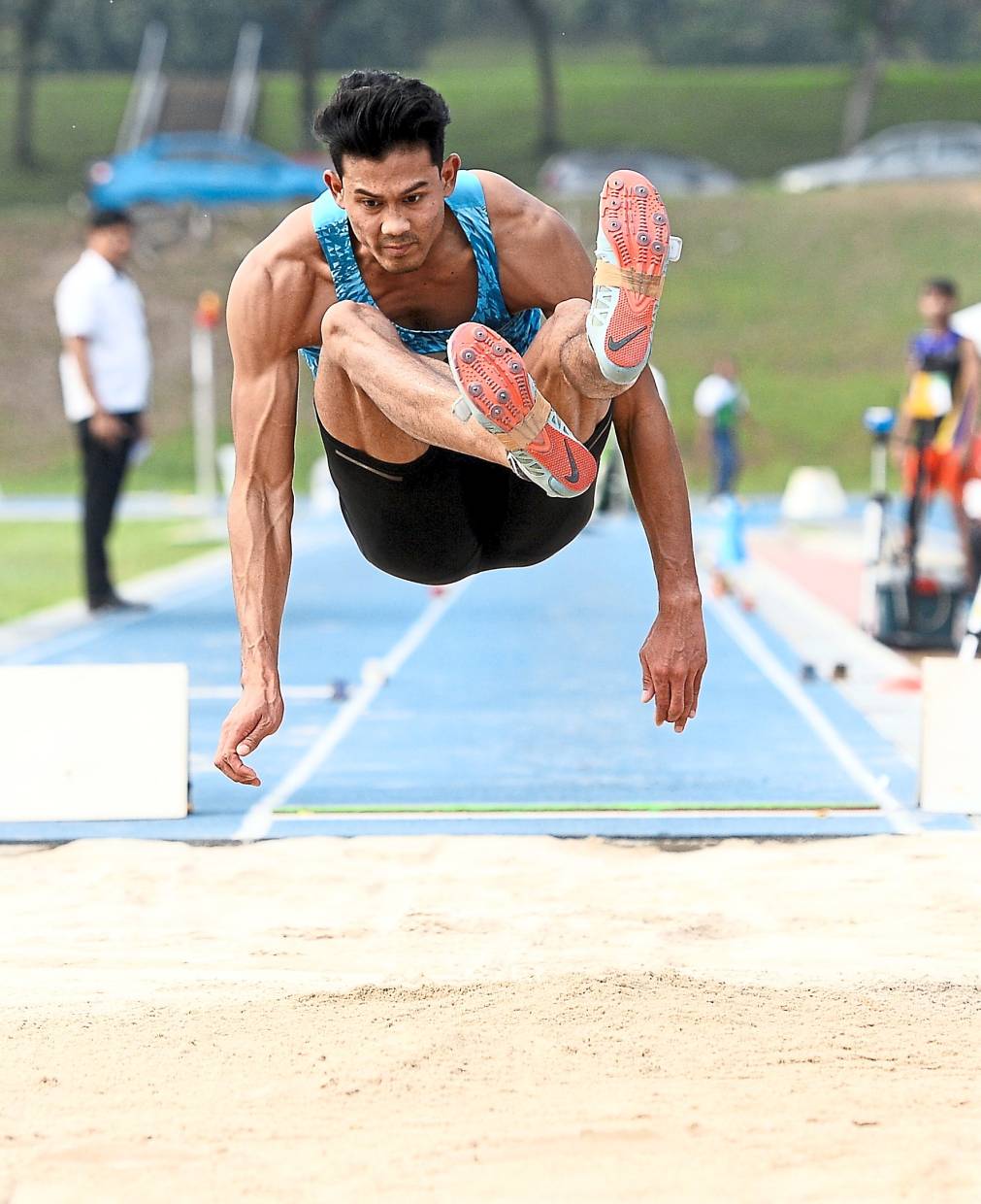 Long jumper takes bronze in able-bodied 100m