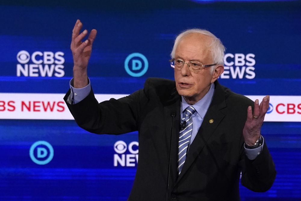 Sanders leads comfortably in California primary