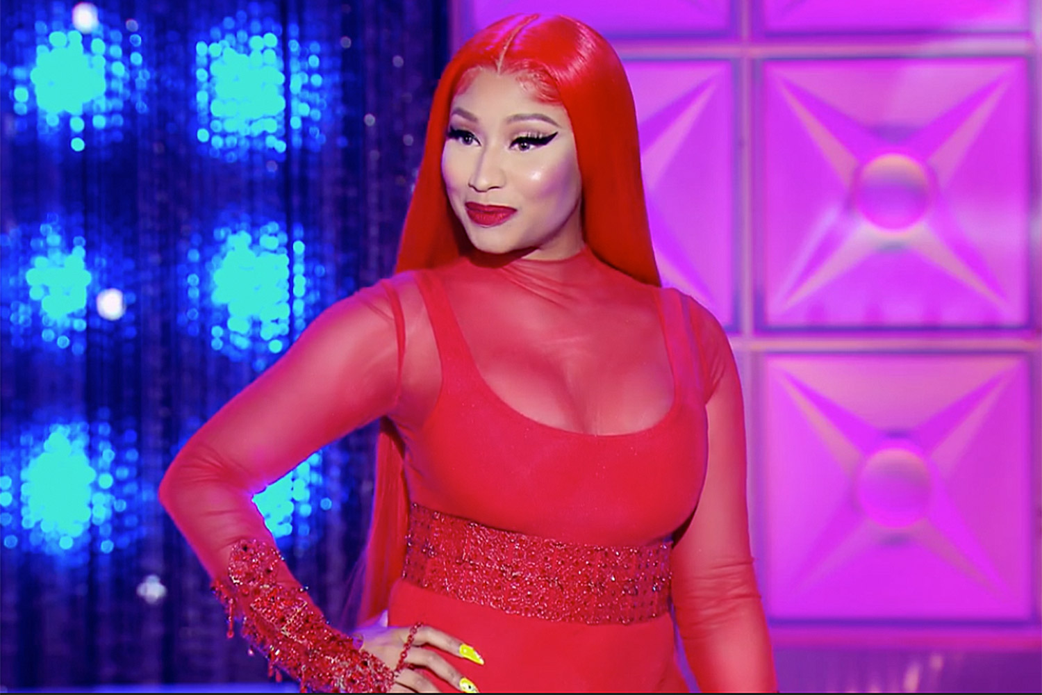 Nicki Minaj comes for RuPaul's throne in Drag Race premiere clip