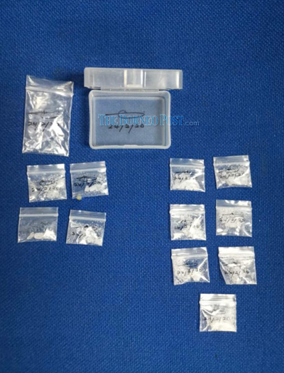 Police detain man with long record of drugs offences