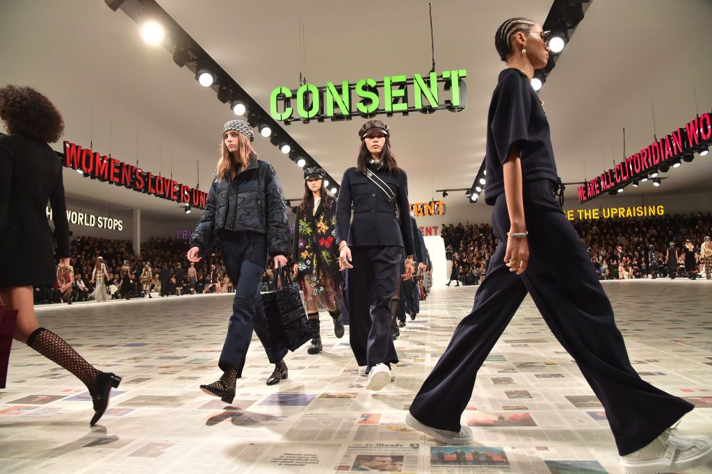 Christian Dior Comments on “Consent” with Its Fall 2020 Collection