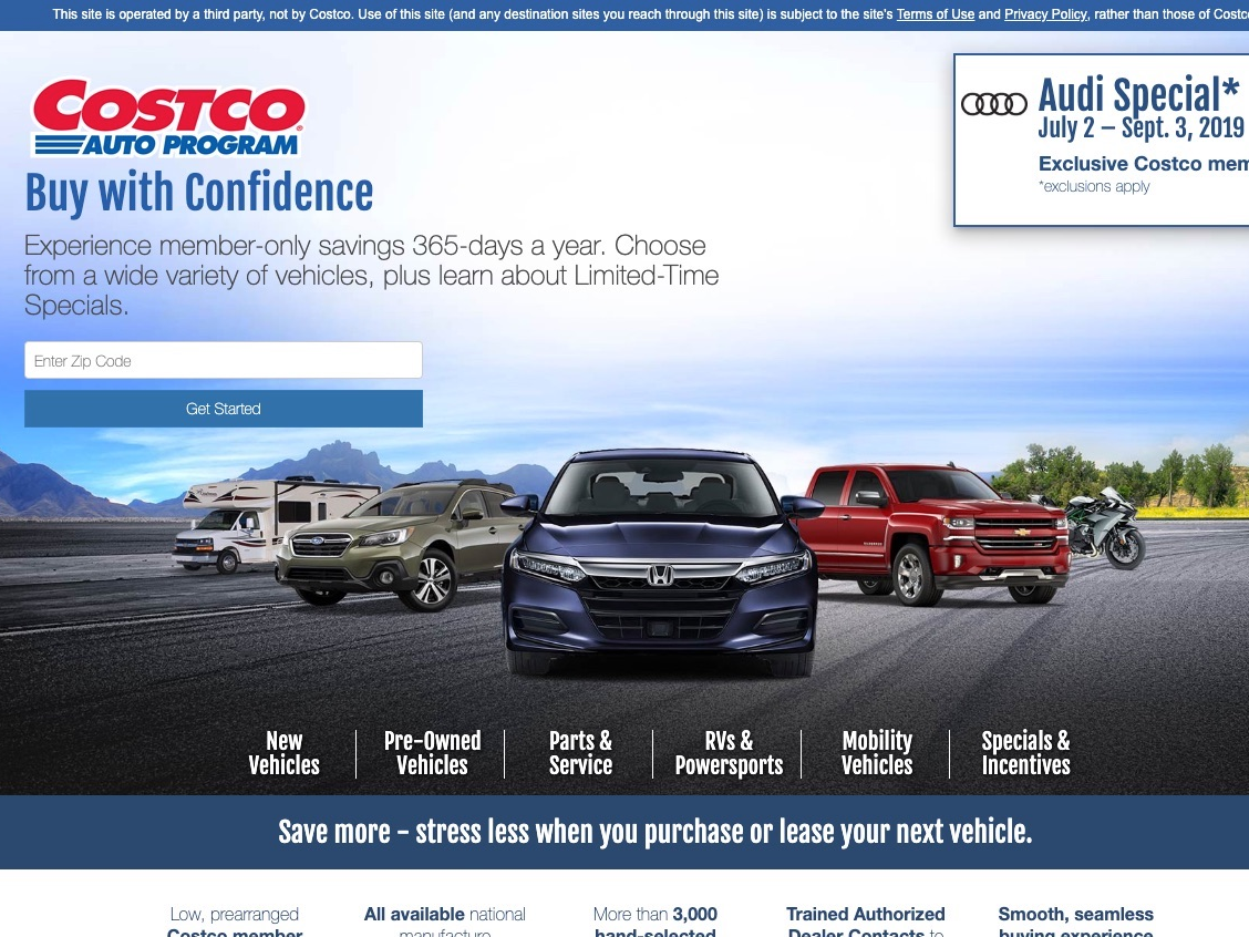 How you can buy a discounted car with your Costco membership