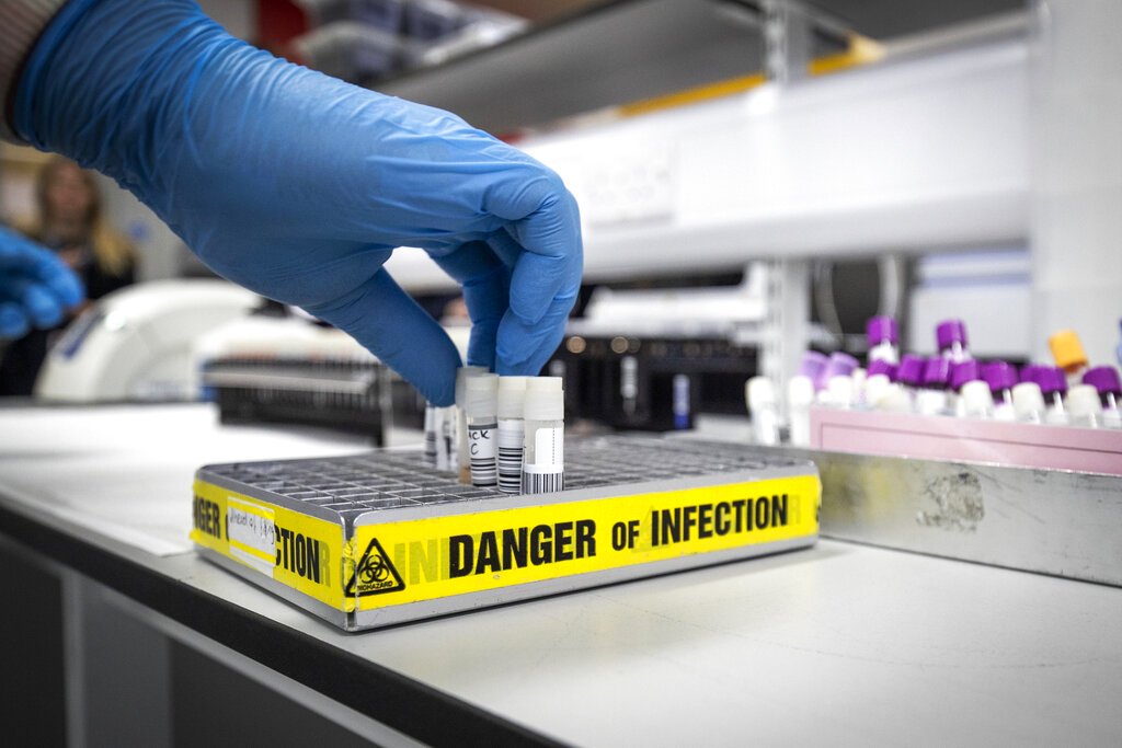 UK conducts random virus testing as part of early warning plan
