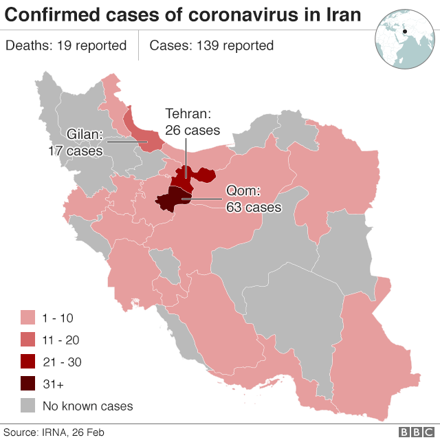 Coronavirus: Iran has no plans to quarantine cities, Rouhani says