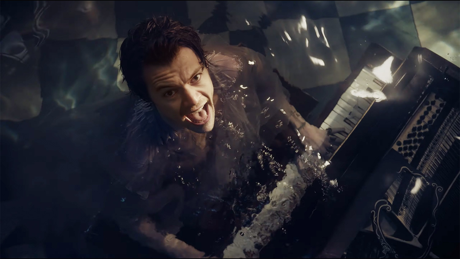 Harry Styles Gets Submerged Underwater as He Reflects on Lost Love in 'Falling' Music Video