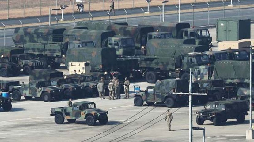 美军封锁驻韩美军基地 防控新冠肺炎疫情蔓延