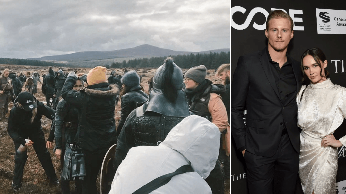 Vikings: Alexander Ludwig’s co-star girlfriend Kristy Dawn Dinsmore pines over show with BTS throwback