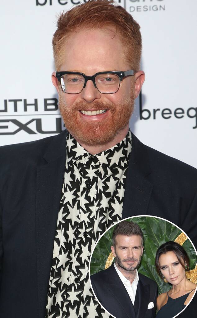 Jesse Tyler Ferguson Recalls "Spicy" First Meeting With Victoria and David Beckham