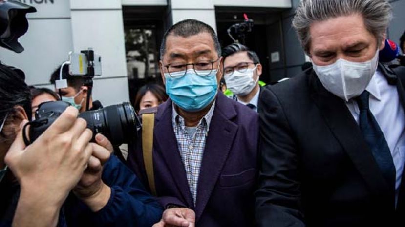 黎智英遭拘捕 环时：早该法办