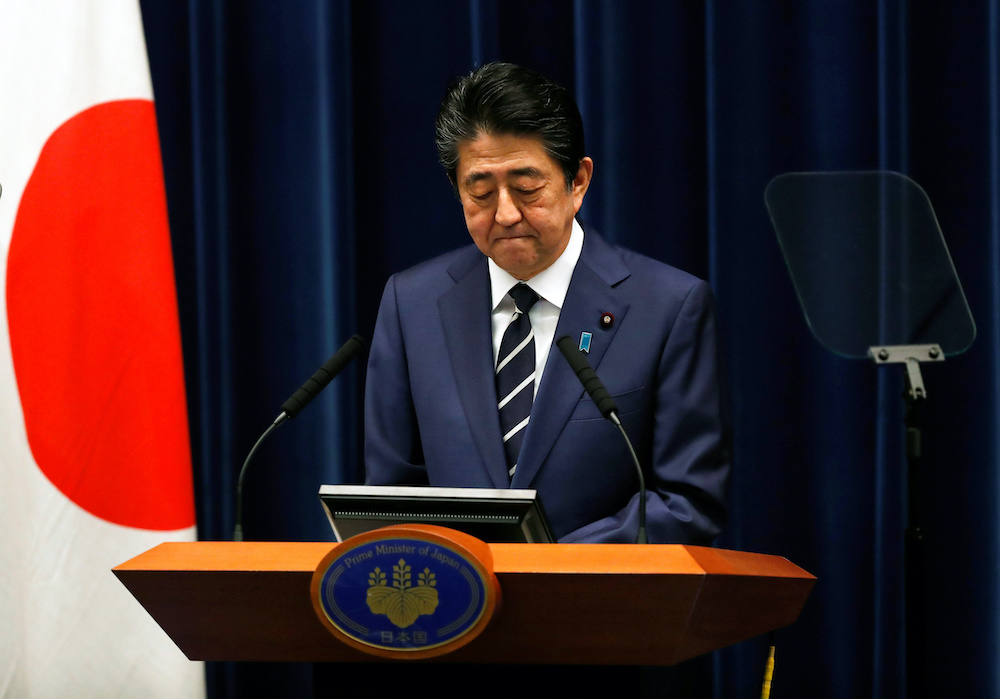 Japan’s Abe vows fresh emergency package against virus