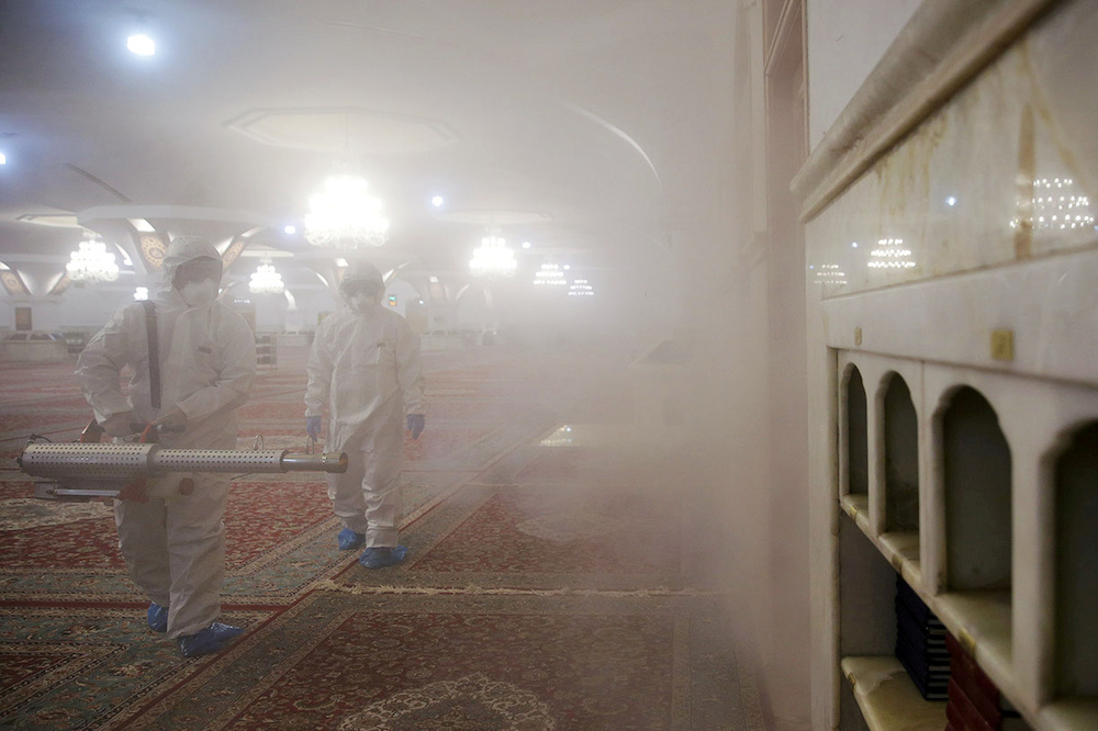 Iran reports 11 new virus deaths, taking total to 54