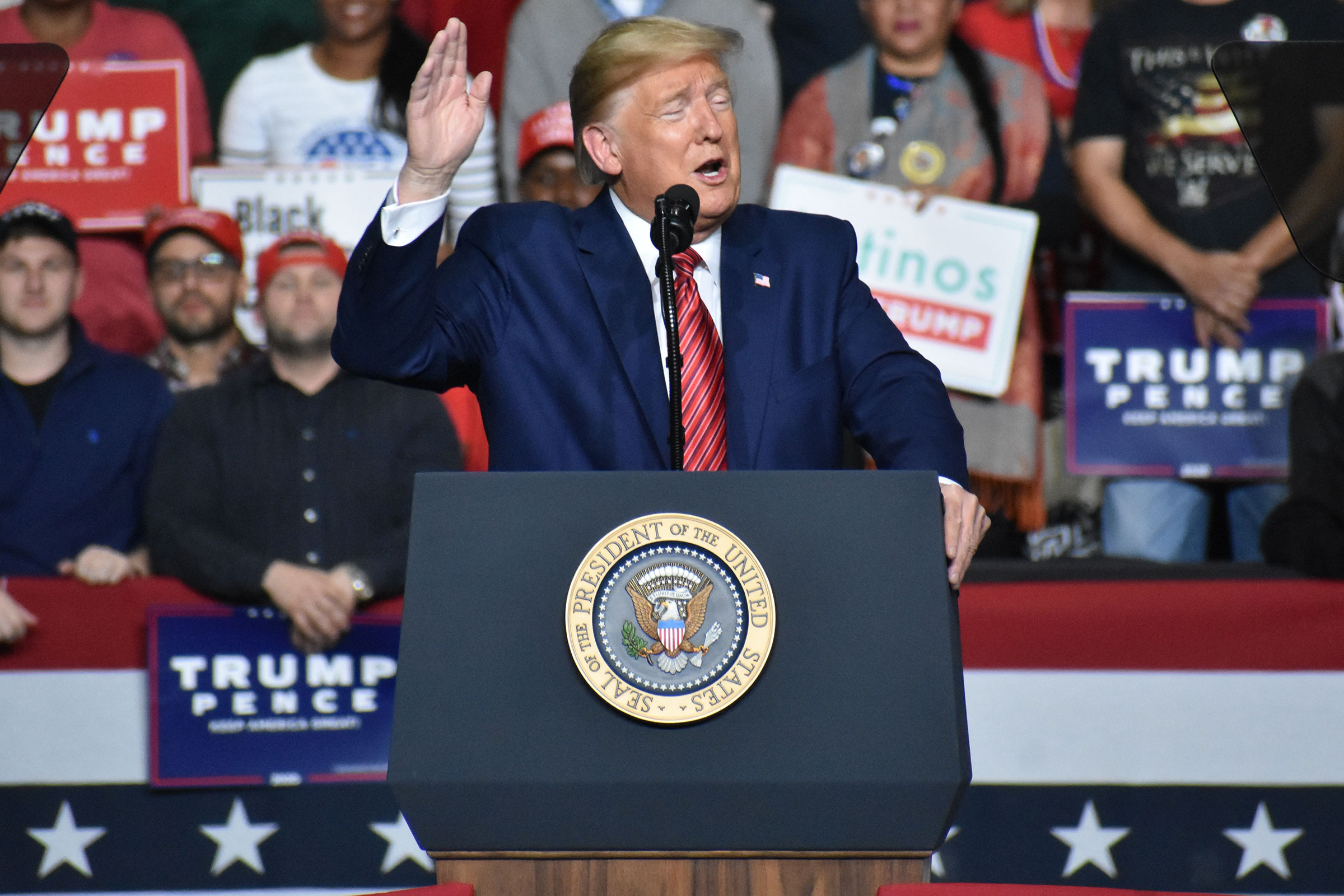 As New U.S. Cases of Coronavirus Surface, Trump Says Democrats Are Politicizing It Into 'New Hoax'