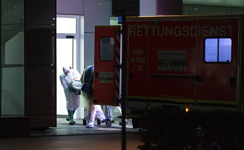 Germany’s virus cases nearly double to 129