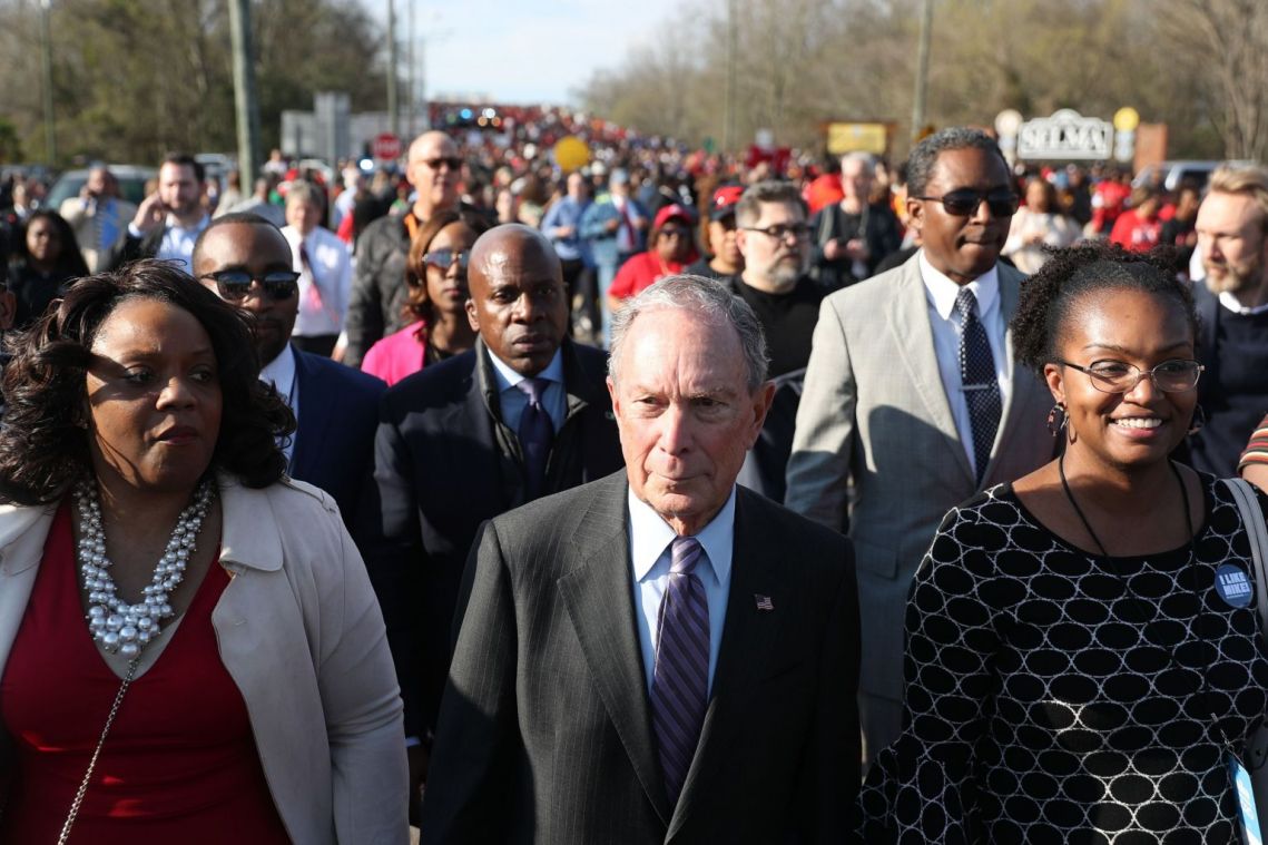 Years of giving and activism help Michael Bloomberg raise an army of backers