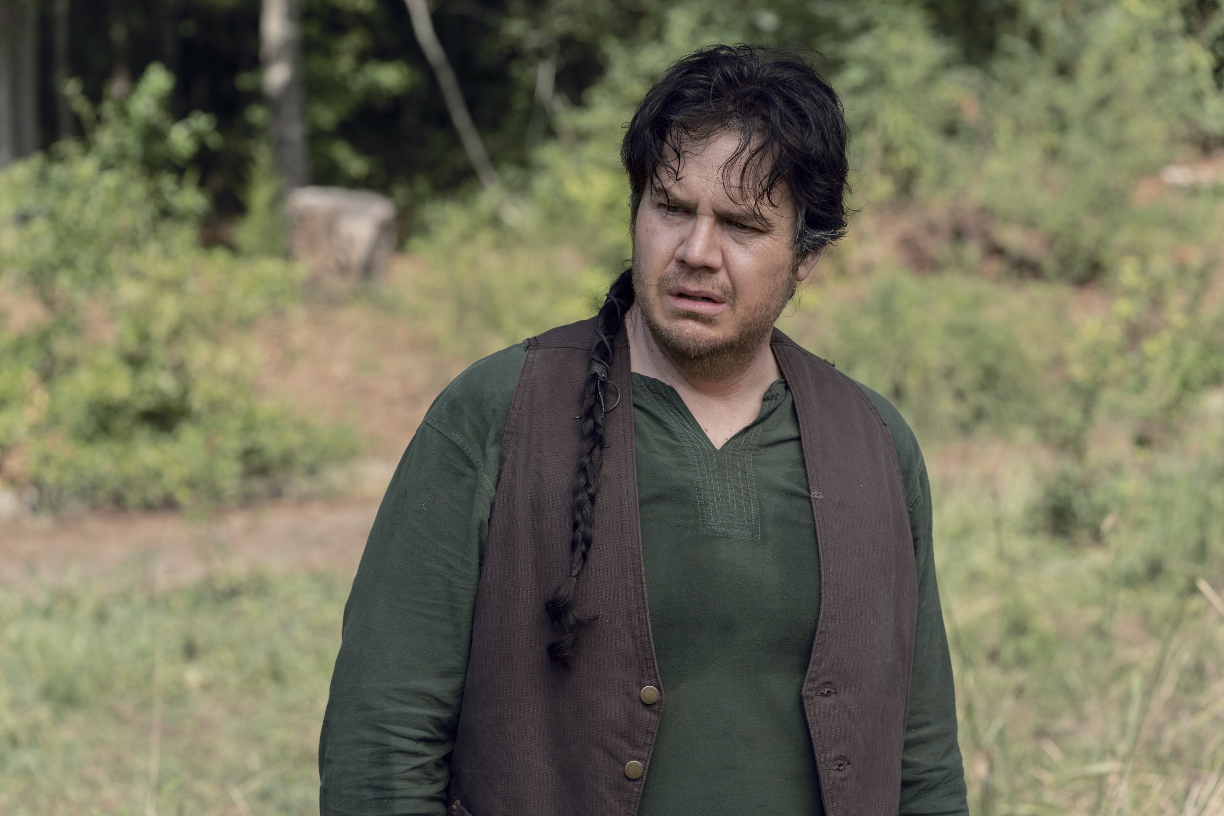 The Walking Dead star reveals deleted Eugene sex scene and, honestly, we’re trying to process