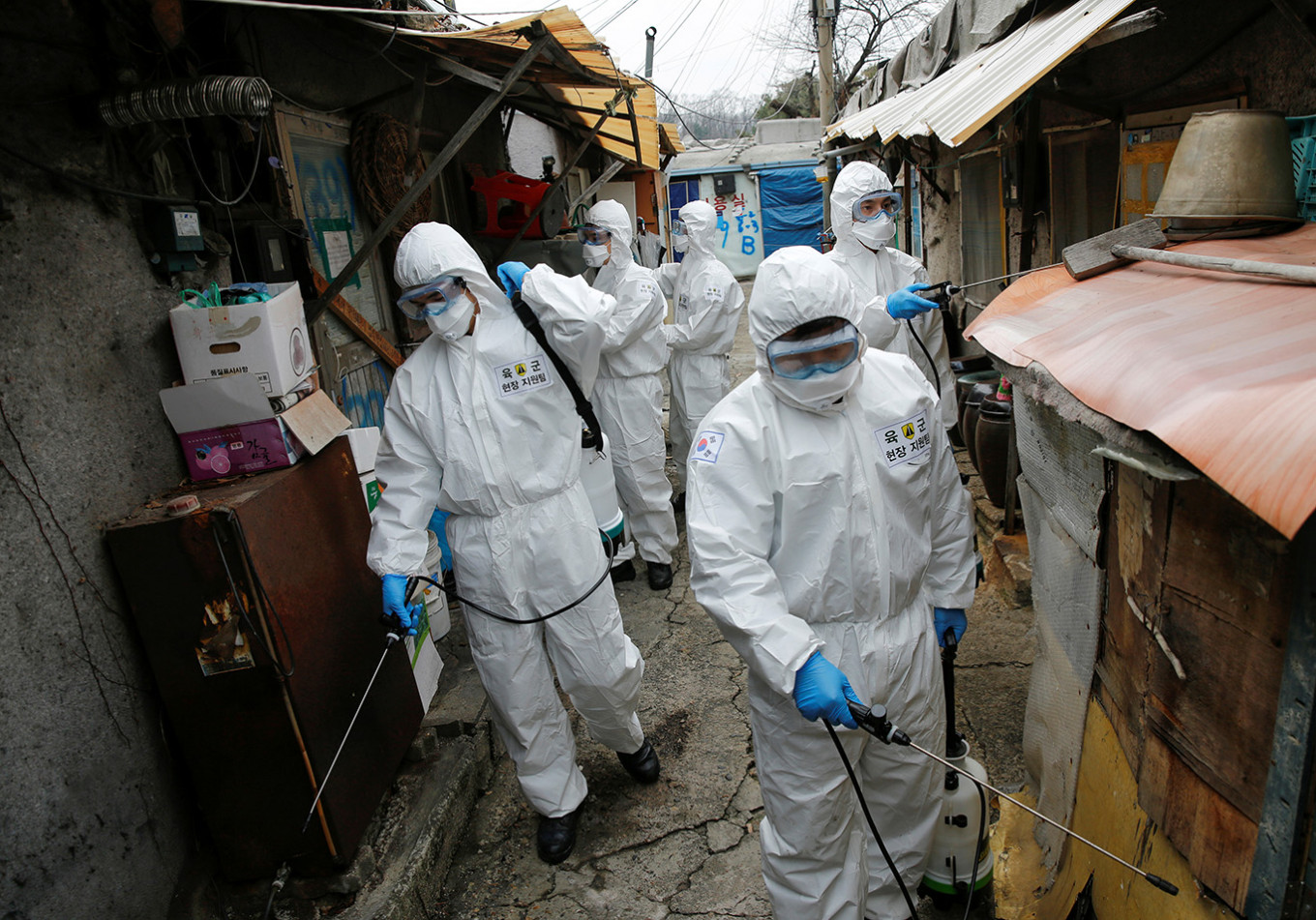 South Korea reports lowest new infections for a week