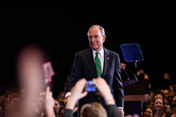 Bloomberg Greets Public Failure With Public Emotion. He’s Not Used to Either.