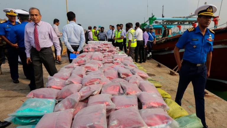Sri Lanka seizes record drugs haul at sea