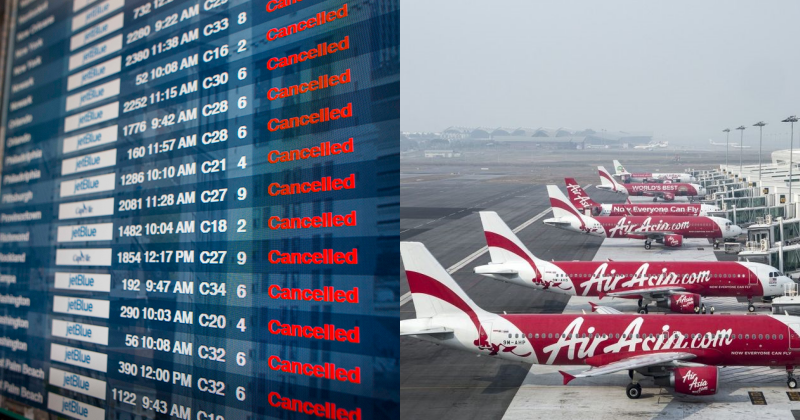 M’sian Shares How You Can Get A Full Refund If Your AirAsia Flight Gets Cancelled