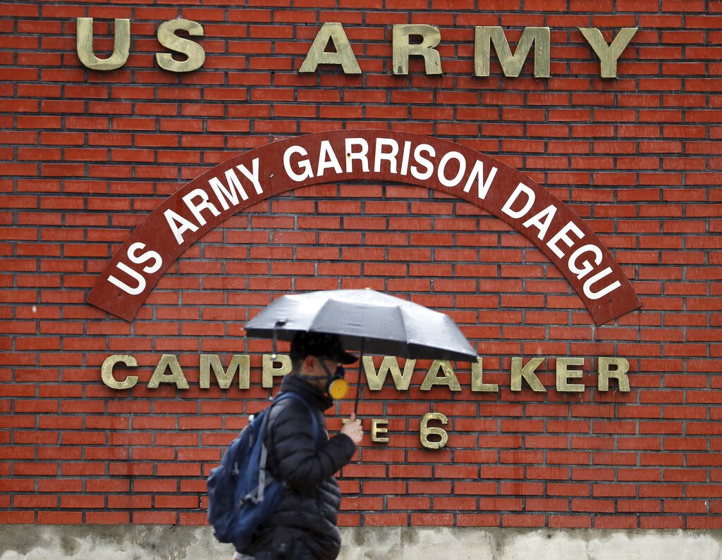 American military deploys own virus test kits but capacity limited