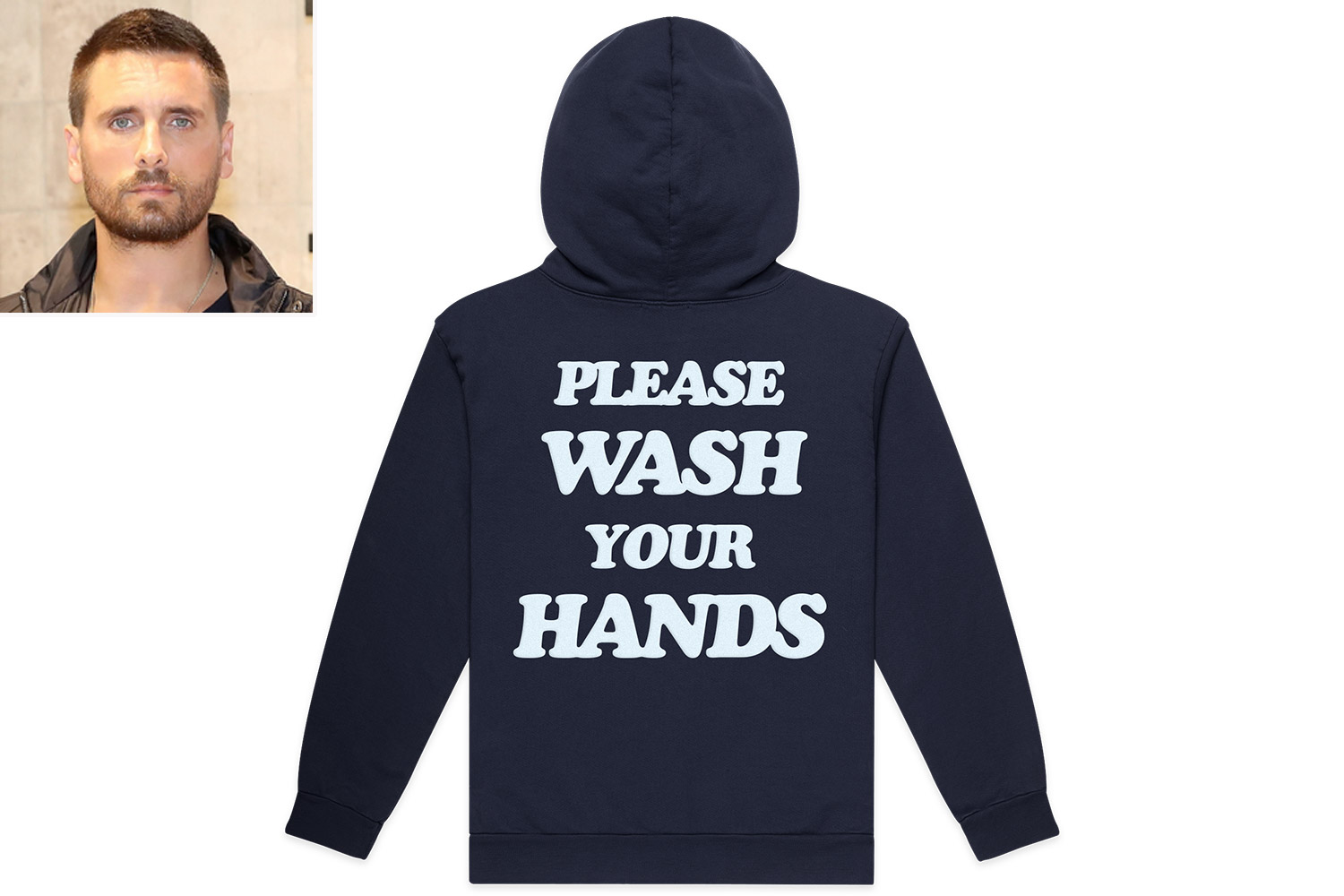 Scott Disick Is Selling Clothes That Say 'Wash Your Hands' in the Wake of Coronavirus Outbreak