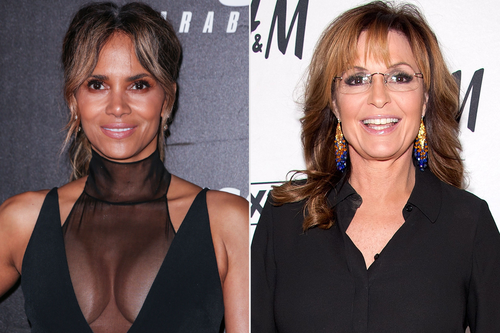 Halle Berry Jokes About Distant Relation to Sarah Palin: 'She Ain't Invited to the Cookout'