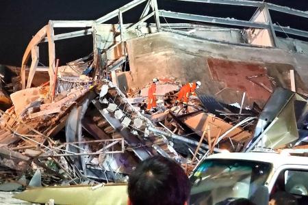 Quarantine hotel in China crumbles in seconds, 10 killed