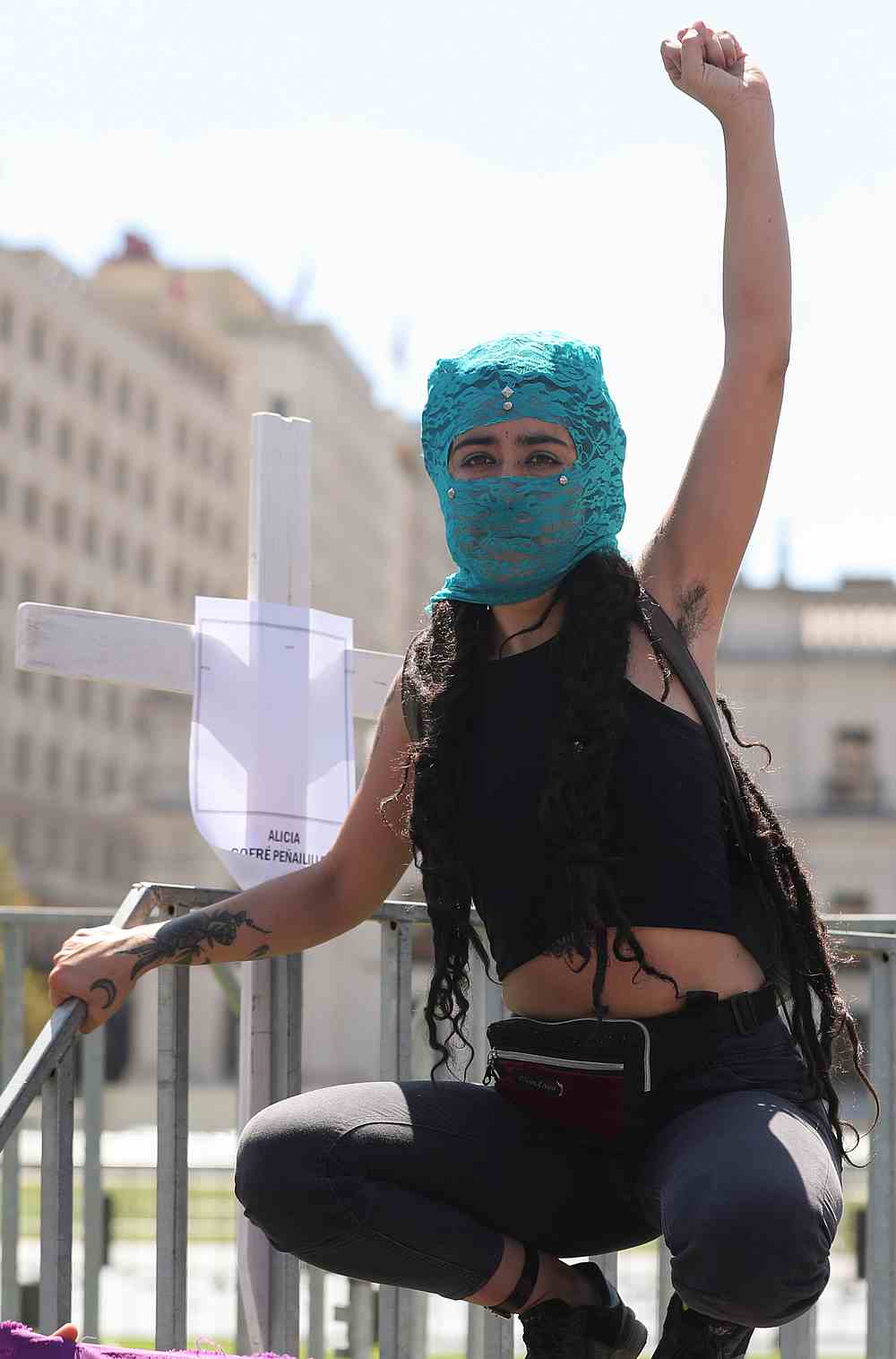 Women pack streets in massive marches across Latin America