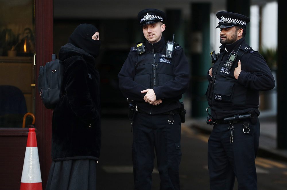British police shoot dead knifeman in London
