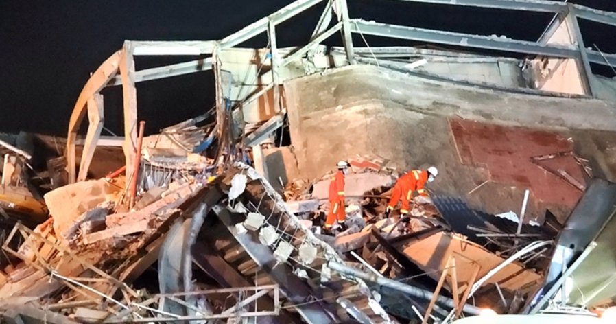 福建酒店坍塌20死　涉违规改建