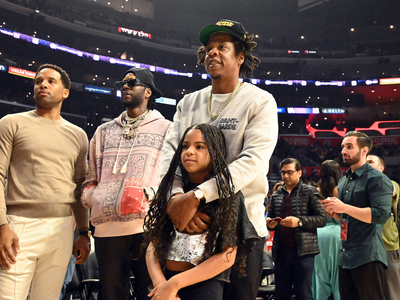 Blue Ivy Carter was too nervous to ask LeBron James for an autograph, and the video is adorable