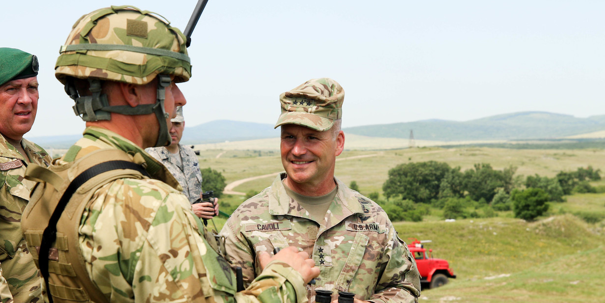 The Army general in charge of US soldiers in Europe may have been exposed to the coronavirus
