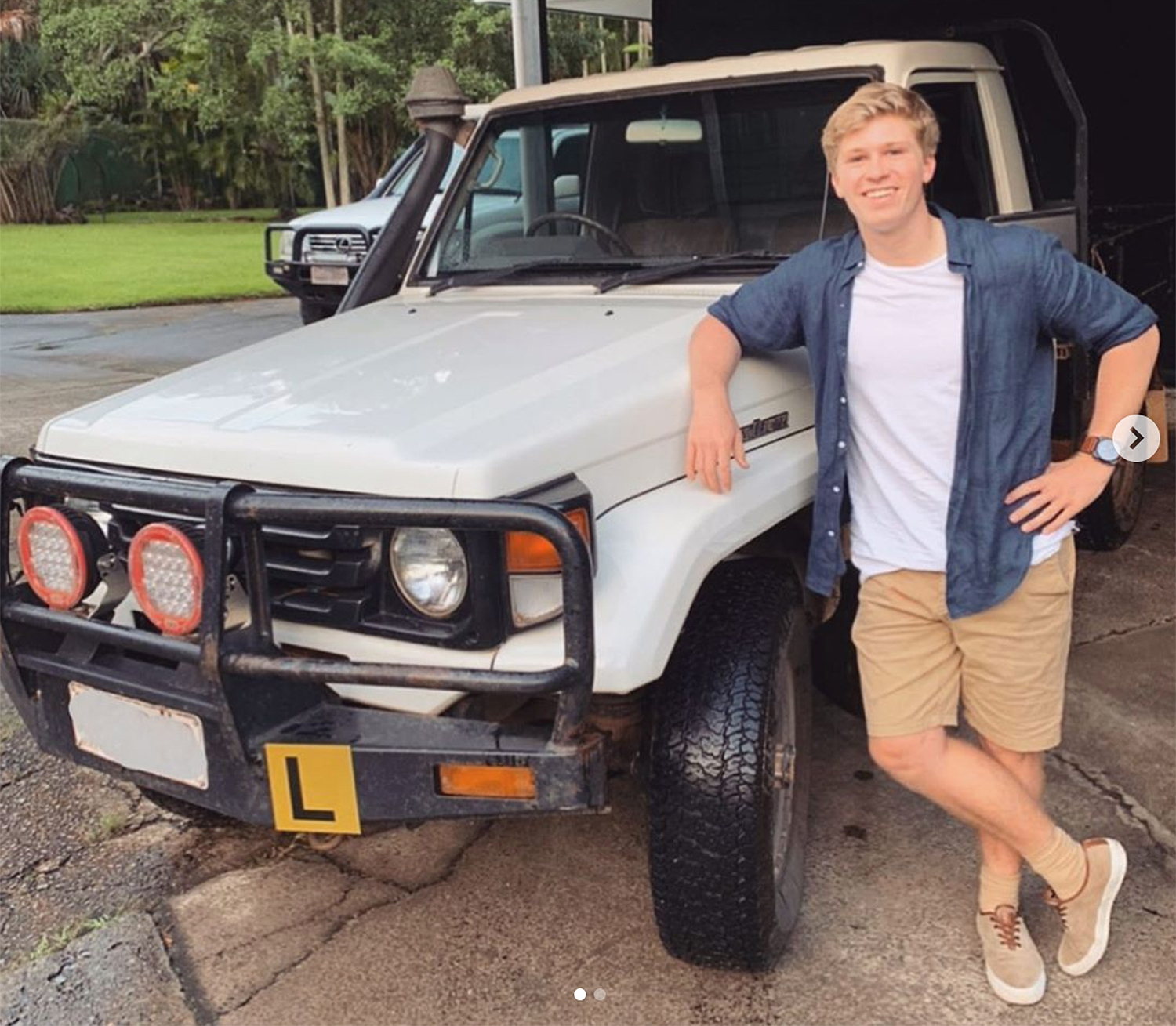 Robert Irwin, 16, Is Learning to Drive — in His Late Father's Steve Irwin's Old Car
