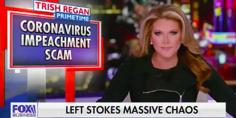 This Fox Business Take on Trump’s Coronavirus Critics Is Legitimately Deranged