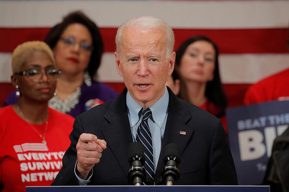 Biden projected to sweep Michigan in a major blow to Sanders
