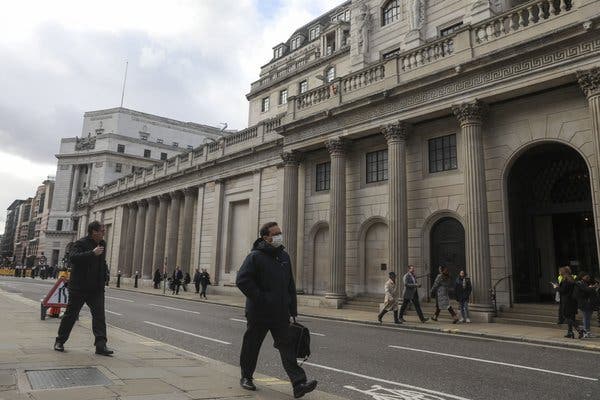 U.K. Shields Its Economy From the Virus, but Not Yet Its People