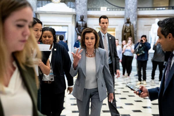Democrats and the White House Race to Strike Deal for Coronavirus Relief Package