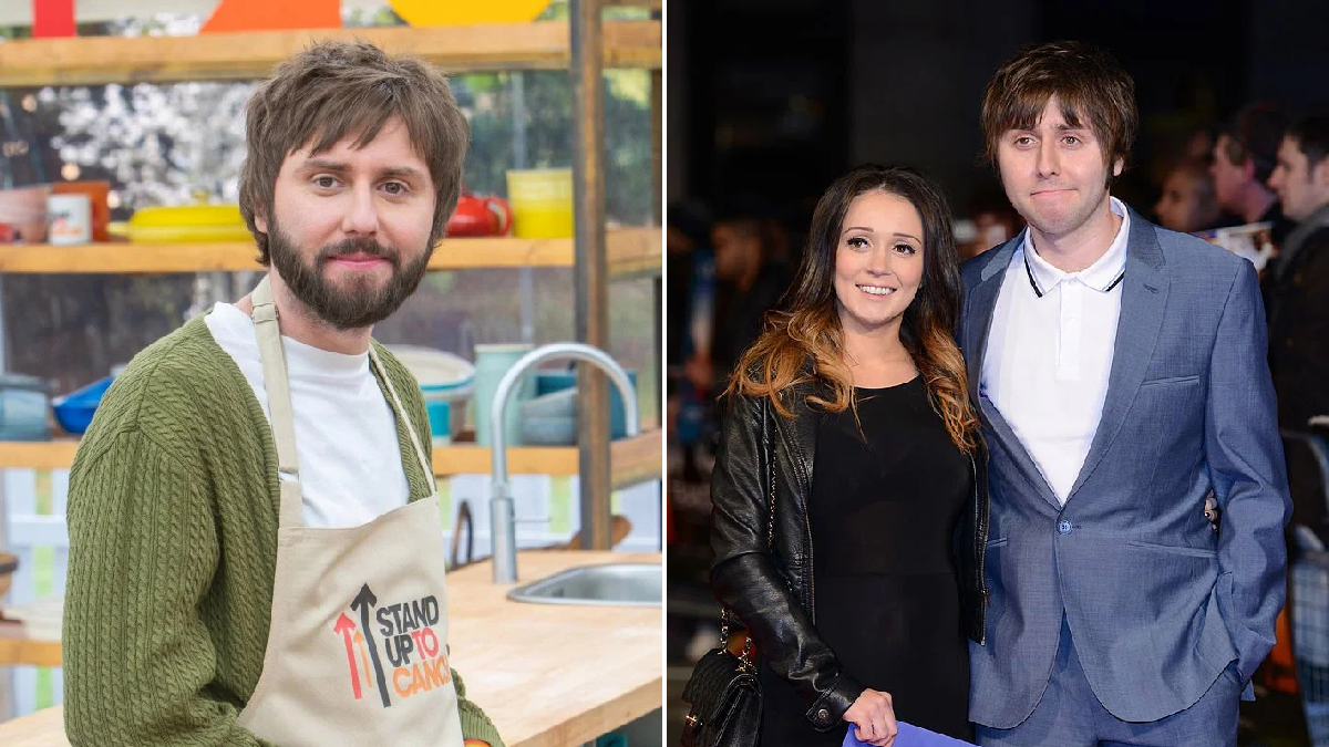 Who is The Inbetweeners’ James Buckley married to and how many kids does he have ahead of Celebrity Bake Off appearance?
