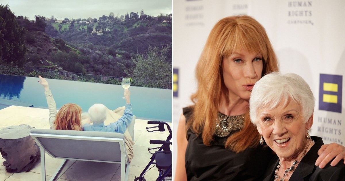 Kathy Griffin’s mother Maggie dies aged 99 as Chrissy Teigen and Selma Blair pay tribute
