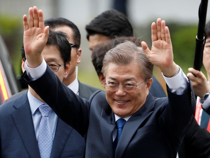 South Korea's coronavirus battle propels Moon's party to election win