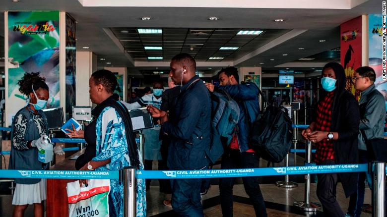 Members of a top children's choir in Uganda test positive for coronavirus after UK tour