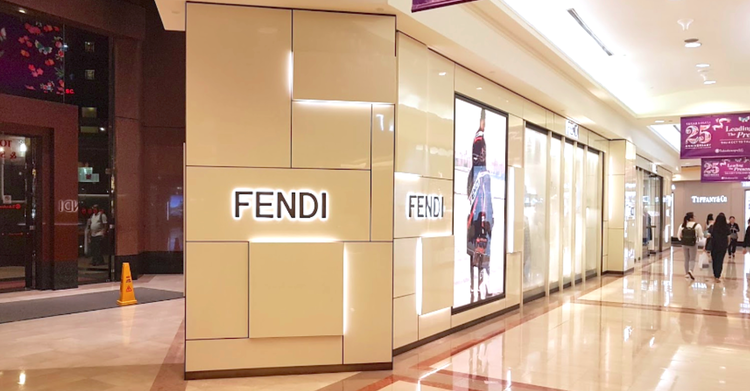 Covid-19: Fendi staff at Ngee Ann City 