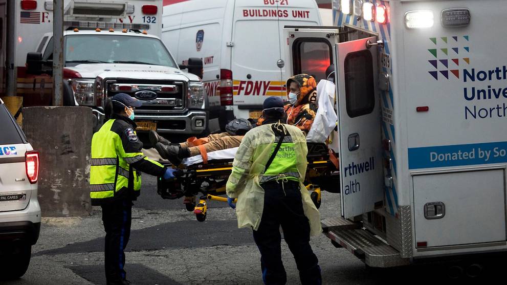 13 deaths in a day: An 'apocalyptic' coronavirus surge at a New York hospital