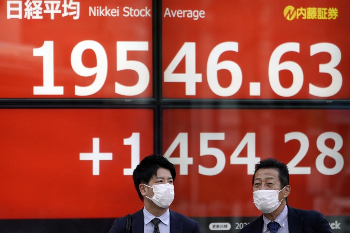 Asia stocks surge after US rally on bets of more stimulus
